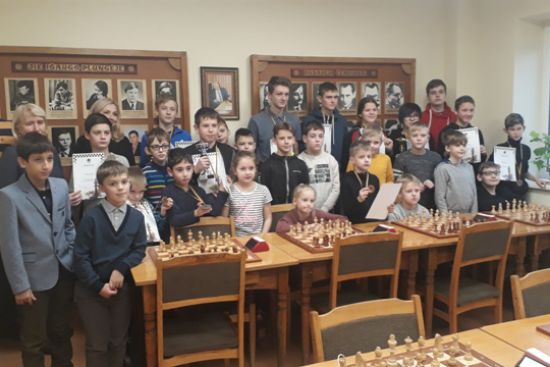 Plungės jaunių šachmatų maratono pirmasis etapas