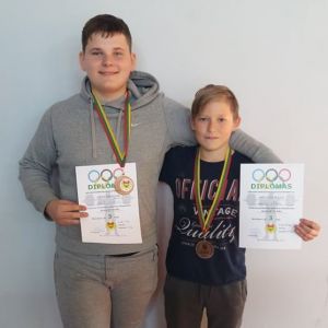 Šalies jaunių čempionate - du bronzos medaliai