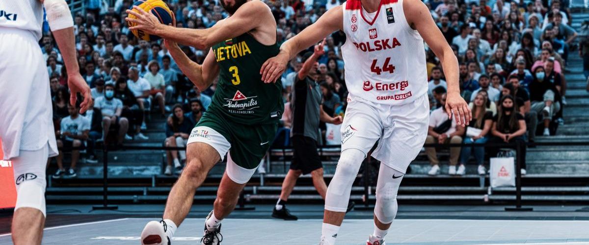 Plungiškis su Lietuvos 3×3 vyrų krepšinio rinktine iškovojo sidabro medalius