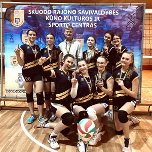 Tinklinio turnyre iškovota pirma vieta