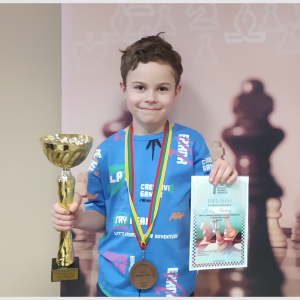 Plungiškio iškovota bronza Lietuvos šachmatų čempionate