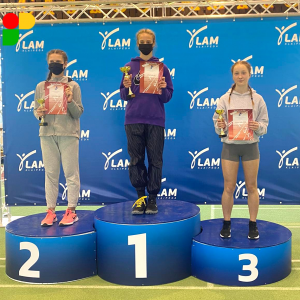Lengvosios atletikos varžybose plungiškiai iškovojo tris medalius