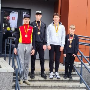 Klaipėdos miesto irklavimo pirmenybėse iškovoti keturi medaliai
