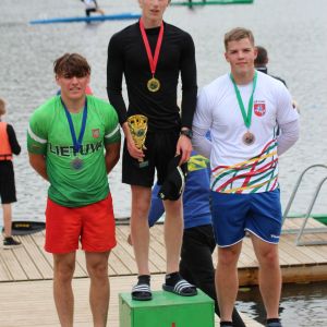 Plungėje vyko baidarių ir kanojų irklavimo varžybos