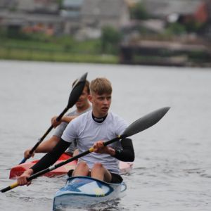 Plungėje vyko baidarių ir kanojų irklavimo varžybos