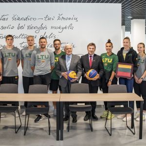 Lietuvos 3x3 vyrų ir moterų krepšinio rinktinių išlydėtuves į Europos čempionatą