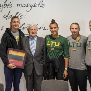 Lietuvos 3x3 vyrų ir moterų krepšinio rinktinių išlydėtuves į Europos čempionatą