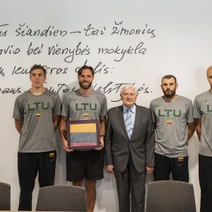 Lietuvos 3x3 vyrų ir moterų krepšinio rinktinių išlydėtuves į Europos čempionatą