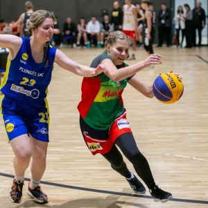 Plungės SRC merginų komandai, debiutiniame MKL-BERGO 3x3 - trečioji vieta