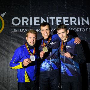 Orientavimosi sporto varžybose plungiškiai iškovojo sidabro medalius