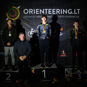 Orientavimosi sporto varžybose plungiškiai iškovojo sidabro medalius