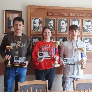 Barbora Gedvilaitė – Plungės rajono šachmatų čempionė