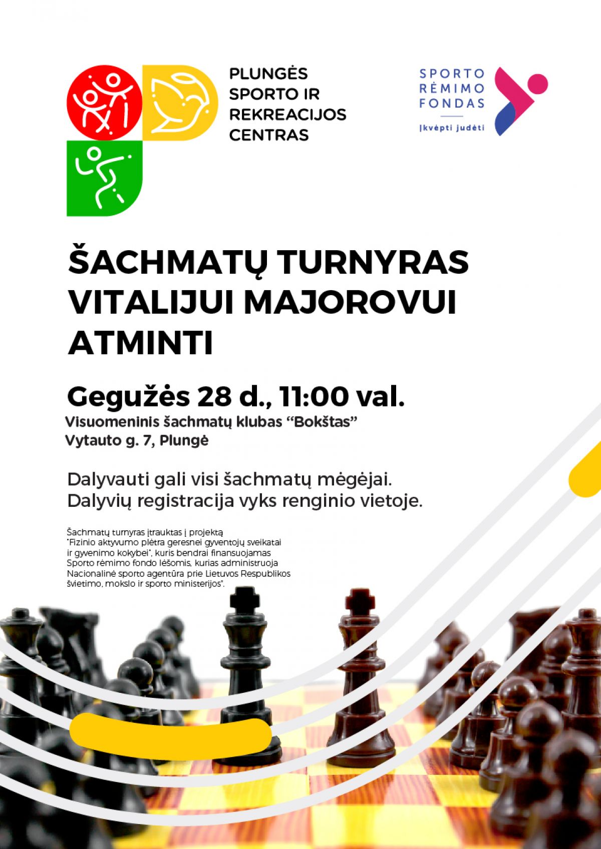 Šachmatų turnyras Vitalijui Majorovui atminti