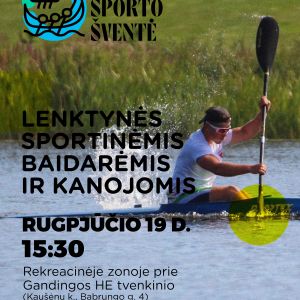 Vandens sporto šventė 2023 / Programa