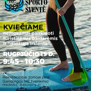 Vandens sporto šventė 2023 / Programa