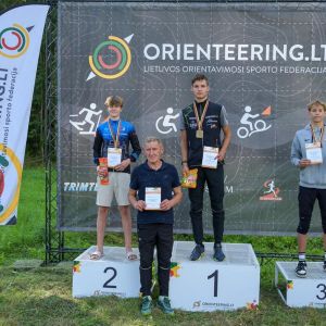 Plungiškis Lietuvos čempionate tarp prizininkų