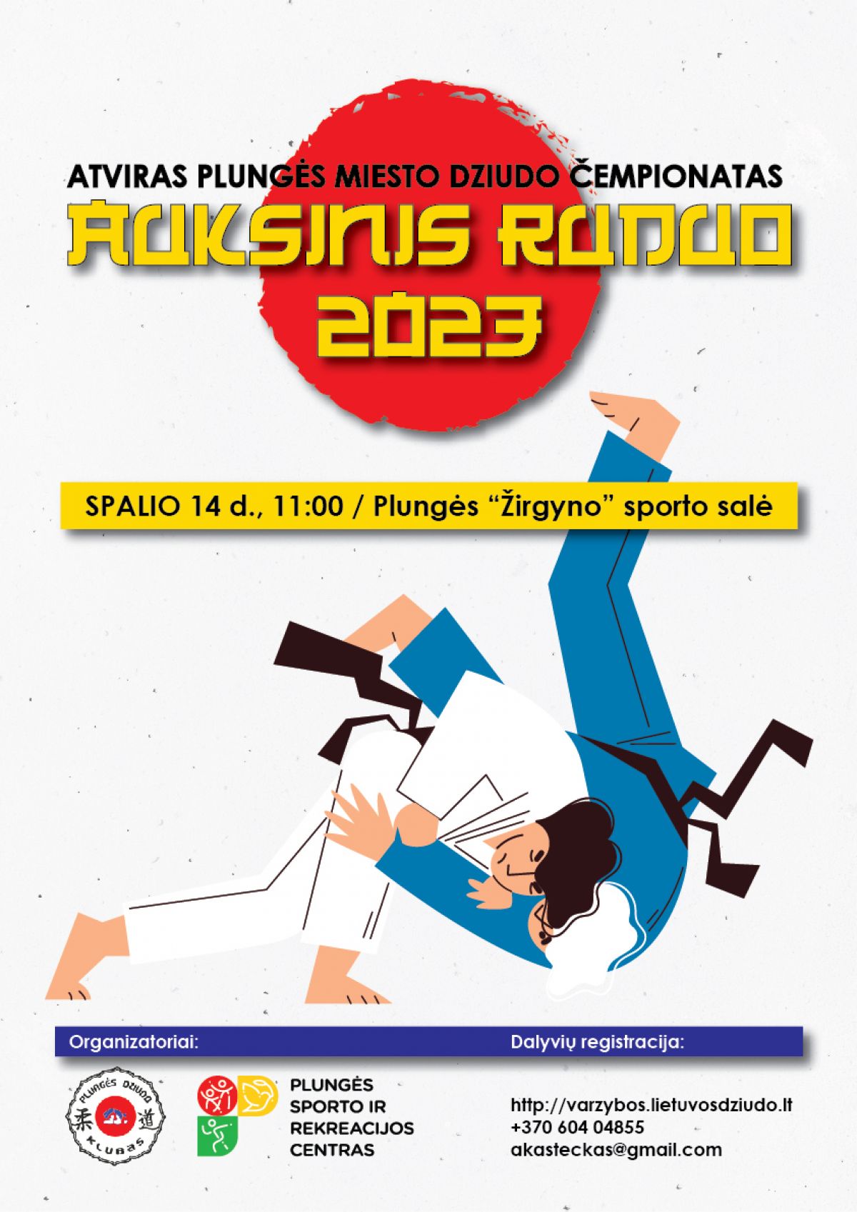 Atviras Plungės miesto dziudo čempionatas 