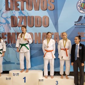 Dziudo čempionatuose plungiškiai tarp nugalėtojų