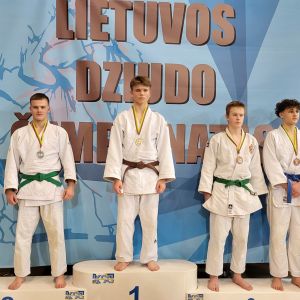 Dziudo čempionatuose plungiškiai tarp nugalėtojų