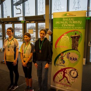 Orientavimosi sporto varžybos Šiaulių arenoje