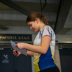 Orientavimosi sporto varžybos Šiaulių arenoje