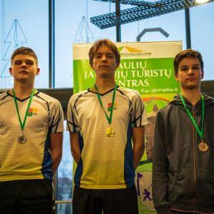 Orientavimosi sporto varžybos Šiaulių arenoje