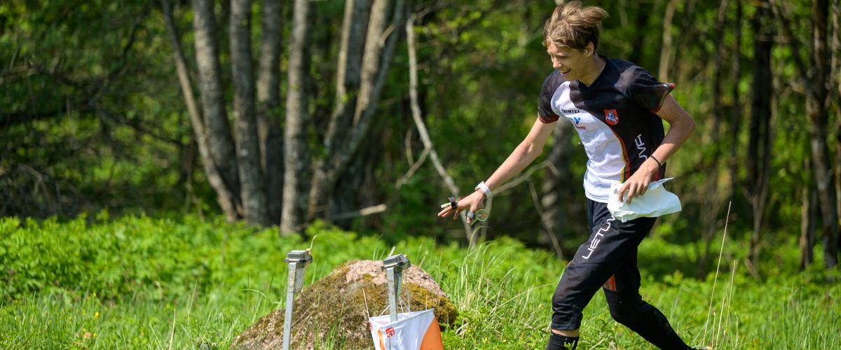 Orientavimosi sporto varžybose iškovoti septyni medaliai