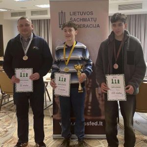 Sigitas Kalvaitis – 2025 m. lietuvos šachmatų čempionato pusfinalio vicečempionas 