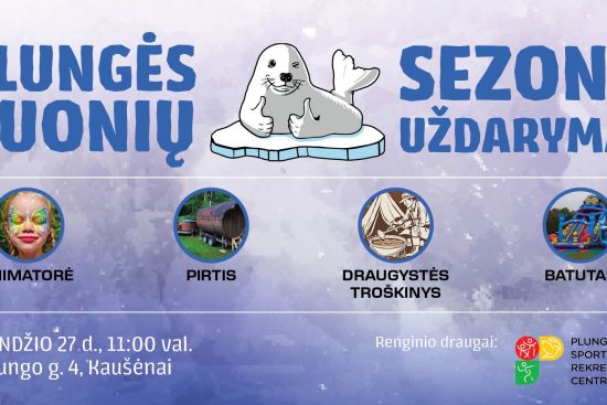 Plungės ruonių sezono uždarymas