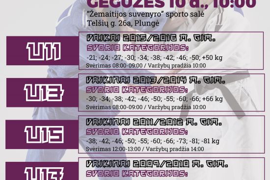 Dziudo turnyras 