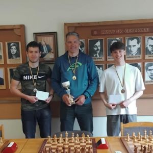 Laimonas Sabaliauskas – 2025 metų rajono šachmatų čempionas