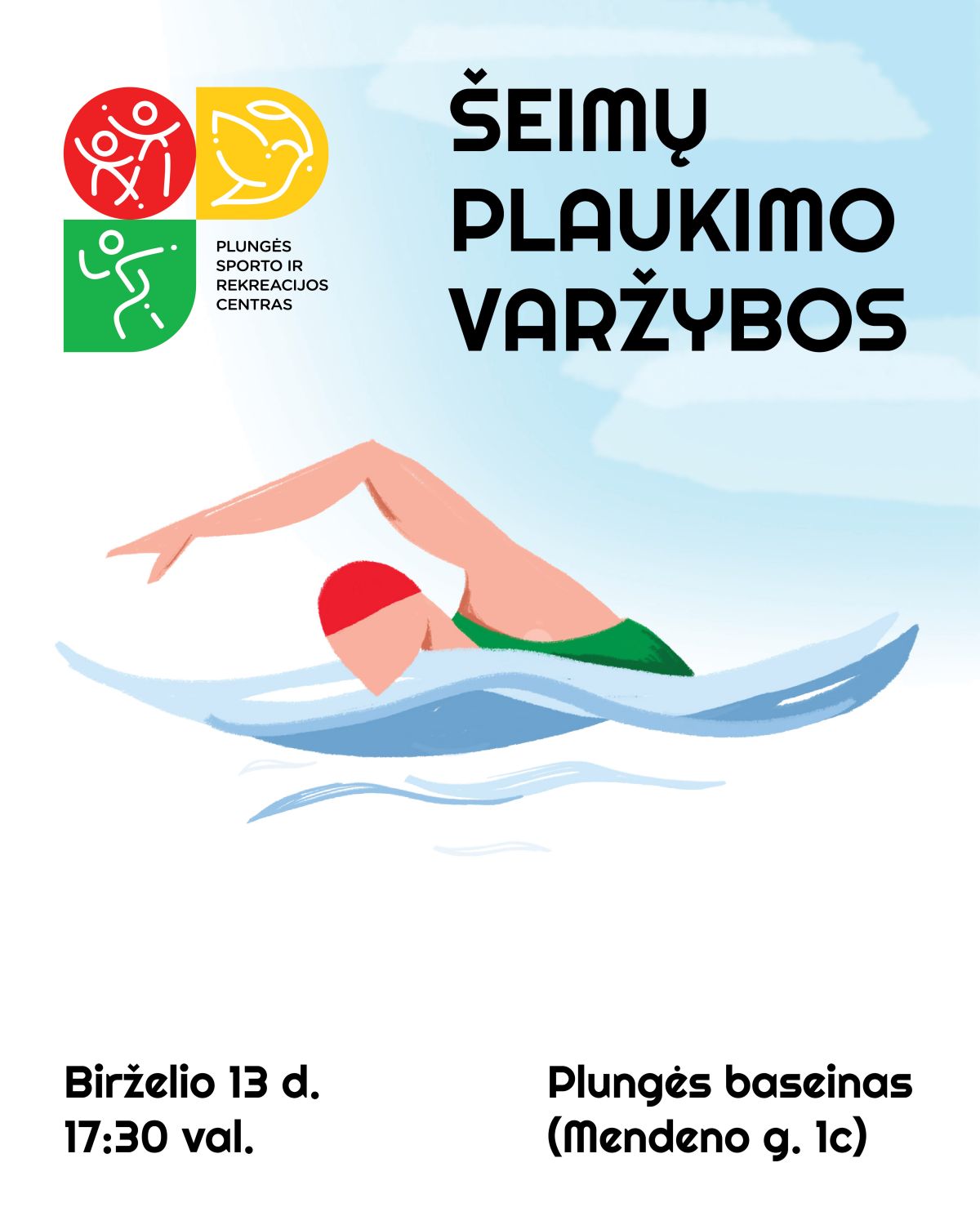 Šeimų plaukimo varžybos