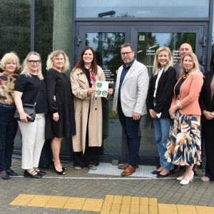 Dviem įstaigoms – „Gilės“ lipdukai