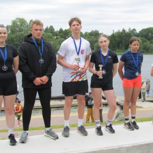 Plungėje įvyko jaunučių ir vaikų irklavimo varžybos