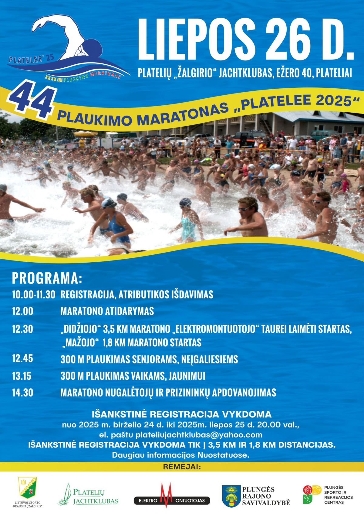44-asis plaukimo maratonas 