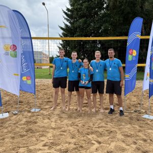 Paplūdimio tinklinio aikštelėje – Babrungo triumfas