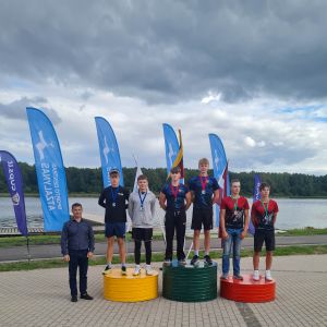„Talkšos“ regatoje iškovoti medaliai 4