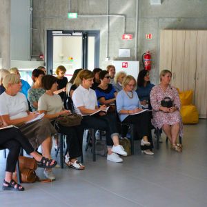 Plungės sporto arenoje prasidėjo plaukimo pamokos antrokams 7