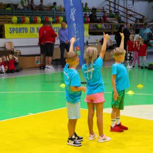 Plungėje startavo pirmoji darželinukų krepšinio lyga 2