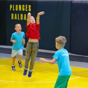 Plungėje startavo pirmoji darželinukų krepšinio lyga 5