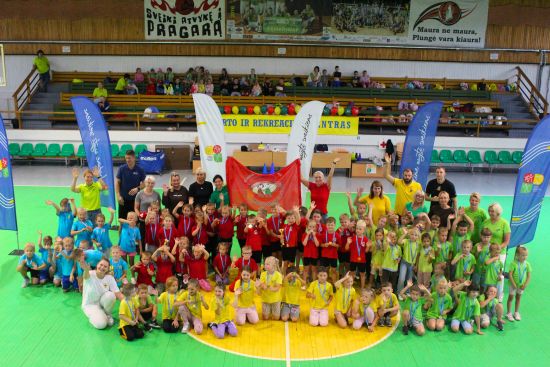 Plungėje startavo pirmoji darželinukų krepšinio lyga