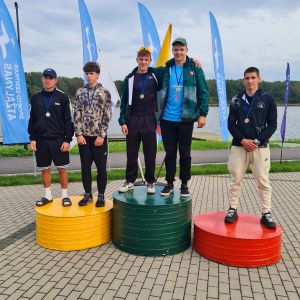 Plungės jaunieji irkluotojai grįžo iš čempionato su medaliais! 2