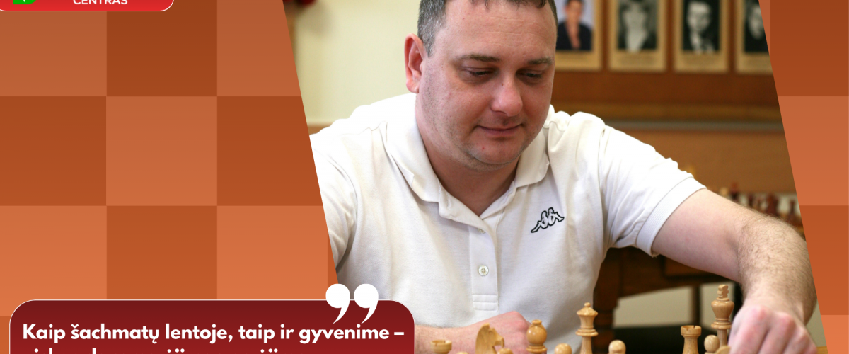 Interviu su šachmatų treneriu Sigitu Kalvaičiu 