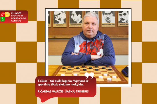 Interviu su šaškių treneriu Ričardu Valužiu  554