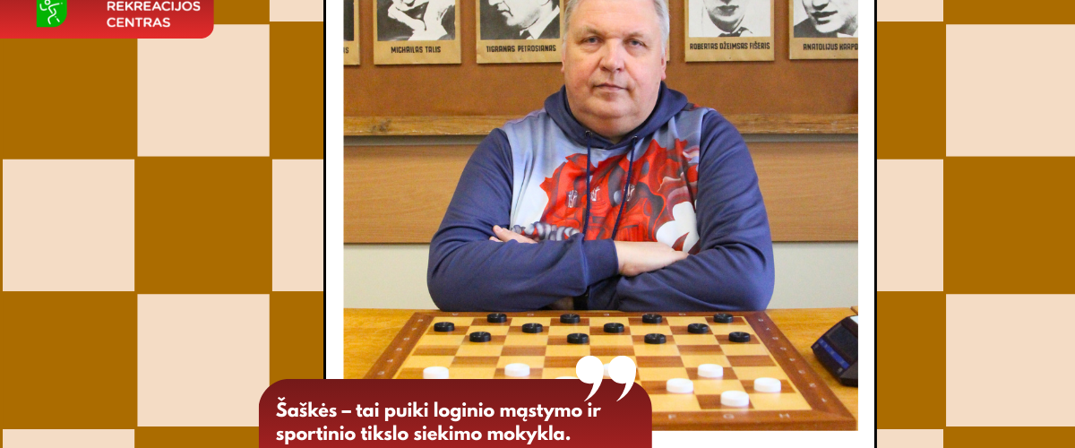 Interviu su šaškių treneriu Ričardu Valužiu 