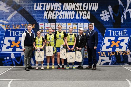 Plungės SRC merginoms 3x3 čempionato bronza
