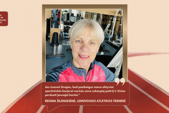 Interviu su lengvosios atletikos trenere Regina Šilenskiene