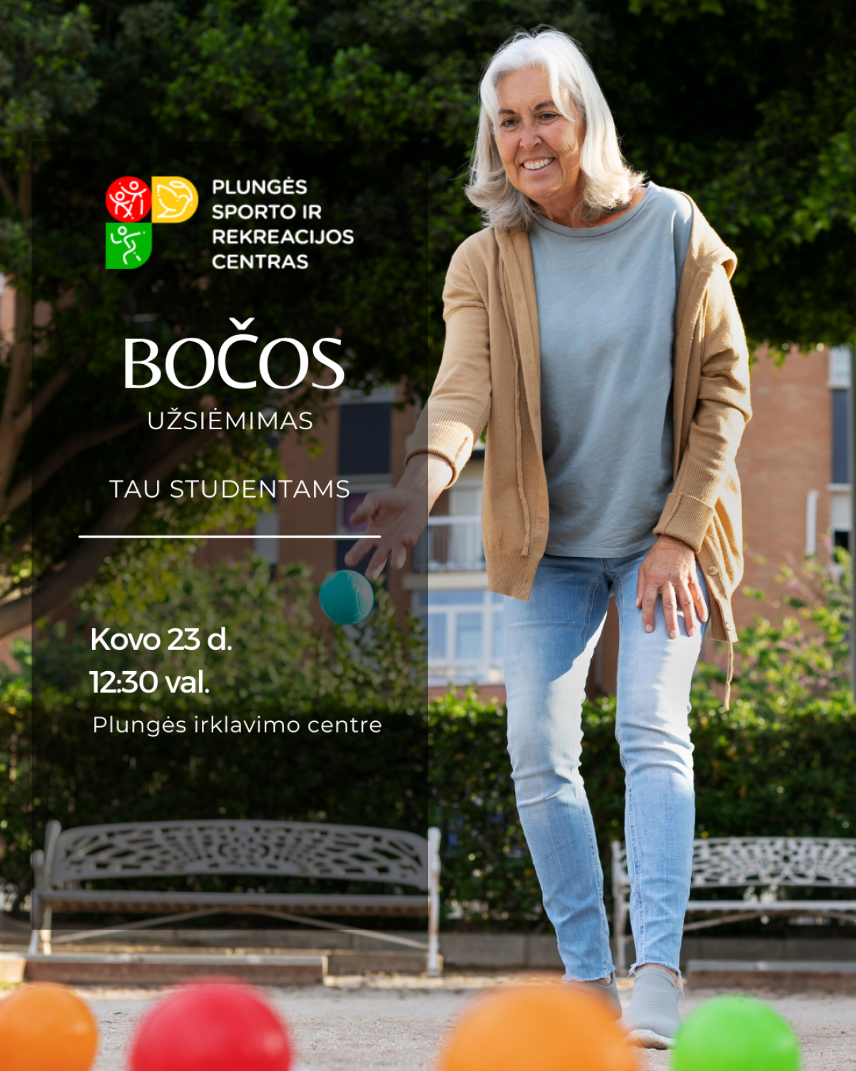 Bočos užsiėmimas TAU studentams