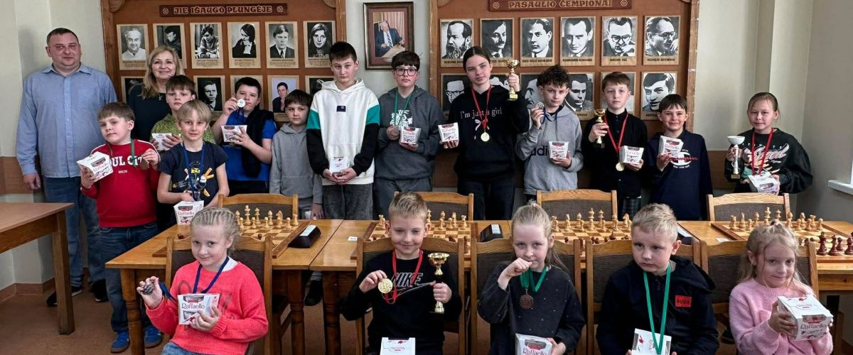 2026 M. VAIKŲ PAVASARINIS ŠACHMATŲ TURNYRAS