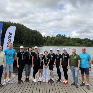 Plungės jūra šeštadienį kunkuliavo nuo azartiškų varžybų 1